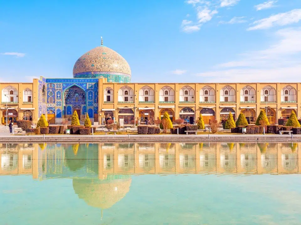 Naqsh-e Jahan Square in Isfahan, Iran