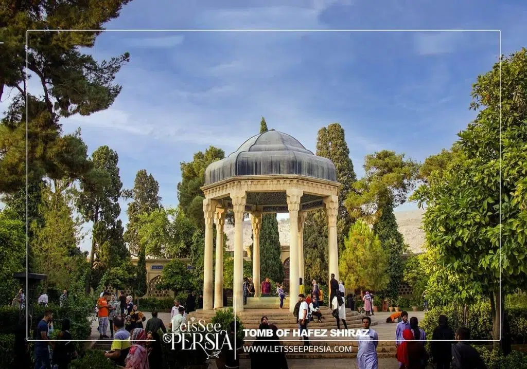 Tomb of Hafez in Shiraz,Iran_ Persian Garden