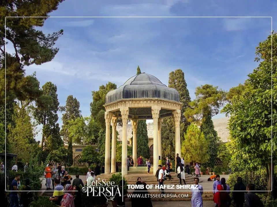 Tomb of Hafez in Shiraz,Iran_ Persian Garden