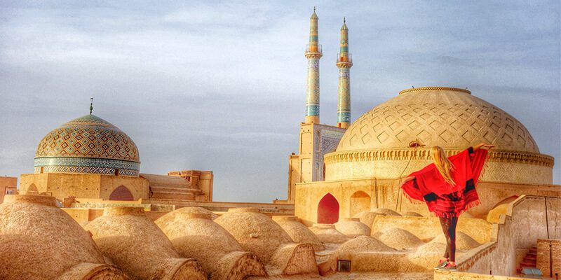 Iran Top Attractions - letsseepersia travelers in Yazd, Iran