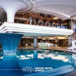 swimming pool of grand hotel shiraz