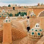 sultan_amir_ahmad_bathhouse_kashan. letsseepersia_travel_agency_rooftop