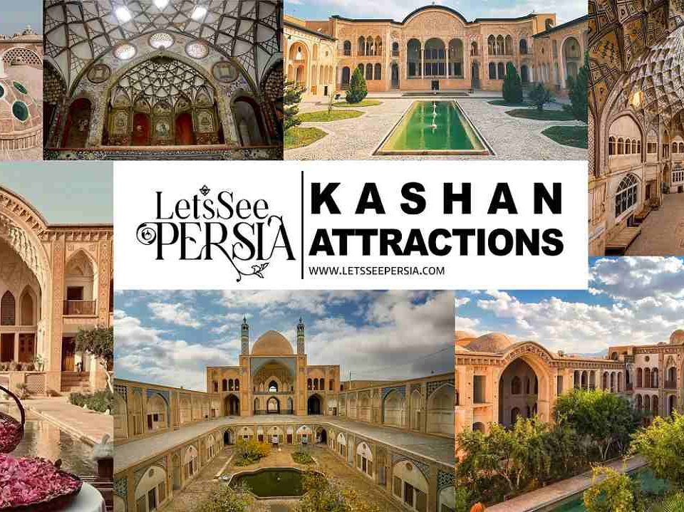 top kashan attractions poster