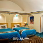 twin room of dad hotel yazd