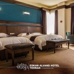 twin room of eskan alvand hotel tehran