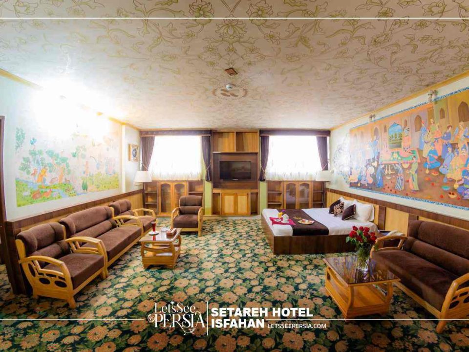 double room of setareh hotel isfahan