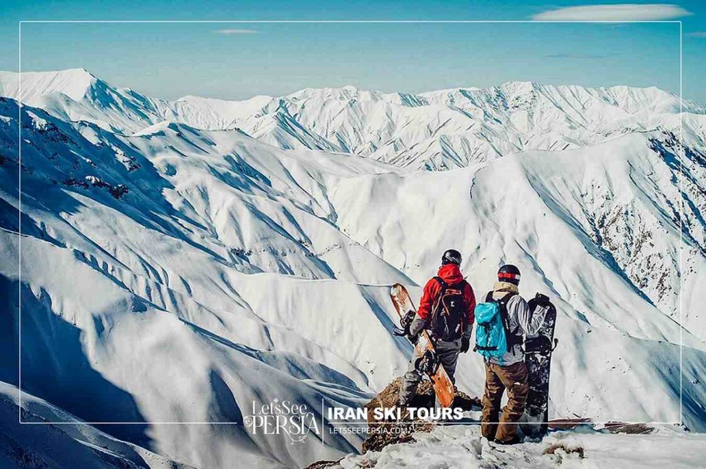 Travelers in Dizin-4-Days Iran Dizin Ski Tour