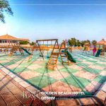 children park of golden beach hotel qeshm