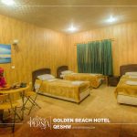 triple room of golden beach hotel qeshm