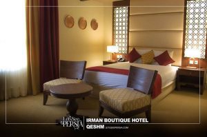 double room of irman boutique hotel qeshm