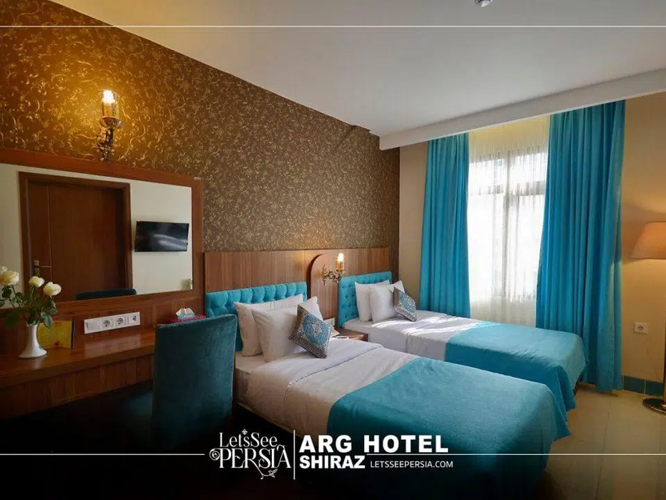 Arg Hotel Shiraz-twin room