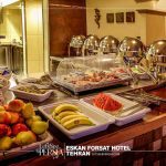 breakfast of eskan forsat hotel tehran