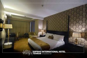 double room of espinas international hotel tehran