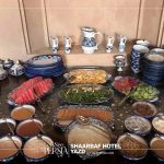 breakfast of shaarbaf hotel yazd