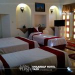 triple room of shaarbaf hotel yazd