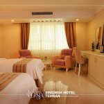 double room services of simorgh hotel tehran