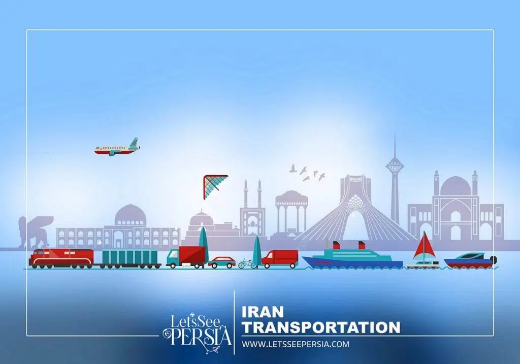 Iran Transportation - Flight tickets, train , bus