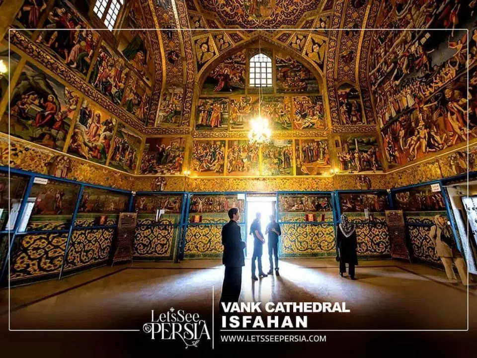 Vank Cathedral Isfahan-Armenian Church-Amazing painting wall