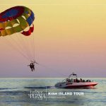 Kish Island Tour-parasailing