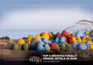 Top 8 Architecturally Unique Hotels in Iran-Majara Hotel Hormuz, Iran. Colorful Hotel