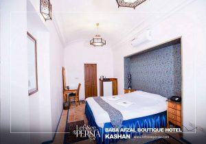 room services of baba afzal boutique hotel kashan