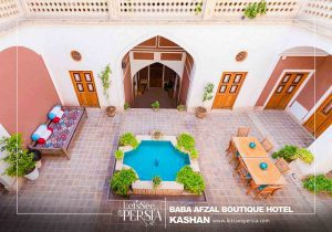 yard of baba afzal boutique hotel kashan