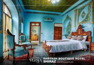 vip double room of darvash boutique hotel shiraz