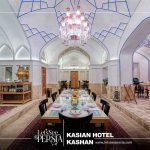 restaurant of kasian traditional hotel kashan