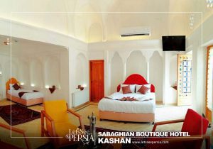 shah neshin four bed room of sabaghian boutique hotel kashan