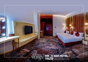 triple room services of sib-o nar hotel yazd