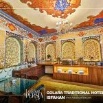 breakfast hall of golara traditional hotel isfahan