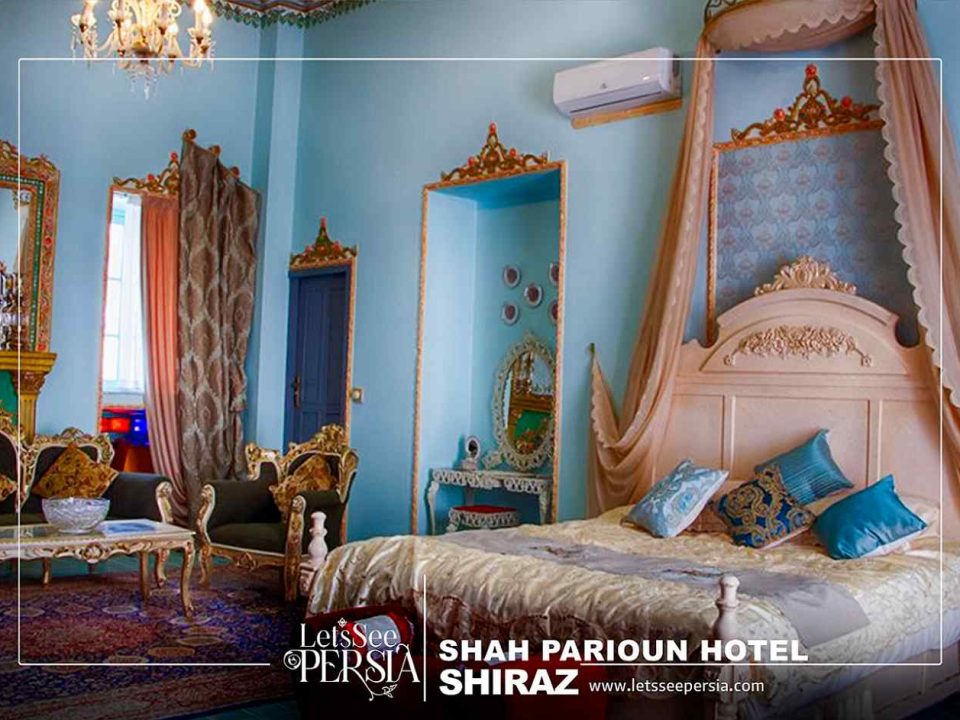 vip homayoni double room of shahparioun hotel shiraz