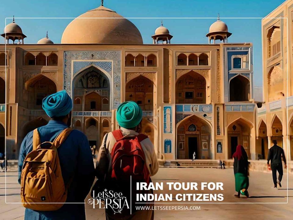 Iran Tour for Indian Citizens - Indian travelesr in Iran Mosque