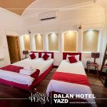 Triple room of Dalan Hotel Yazd