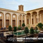 Traditional Yard of Darbar Boutique Hotel Yazd