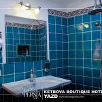 Bathroom of Ketrova Boutique Hotel Yazd