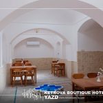 Traditional Dining room of Ketrova Boutique Hotel Yazd