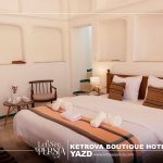 Double room of Ketrova Boutique Hotel Yazd