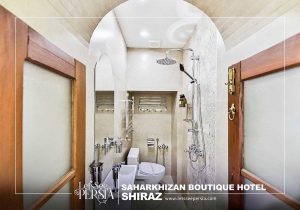 bathroom of Saharkhizan Boutique Hotel Shiraz