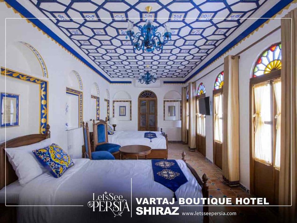 Twin room photo of Vartaj Boutique Hotel Shiraz