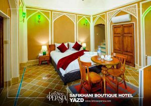 room services of safikhani boutique hotel yazd