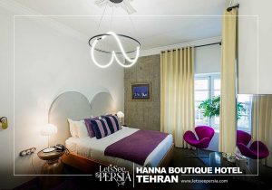 hamsayeh queen room of hanna boutique hotel tehran