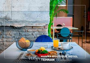 breakfast of hanna boutique hotel tehran