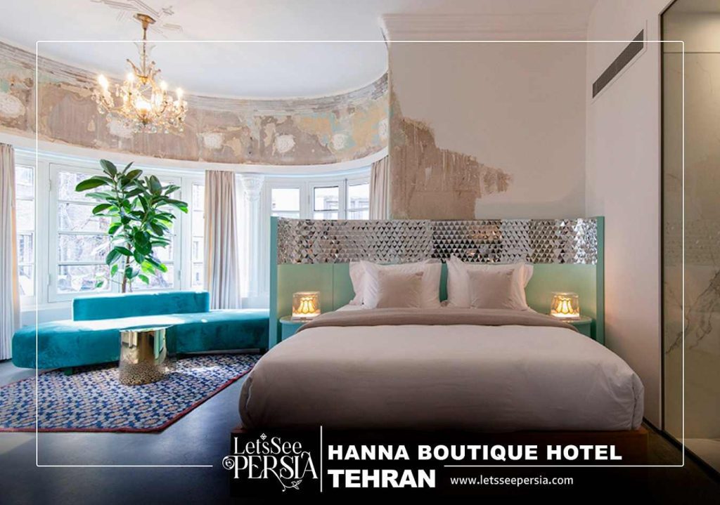 lolagar double room of hanna boutique hotel tehran