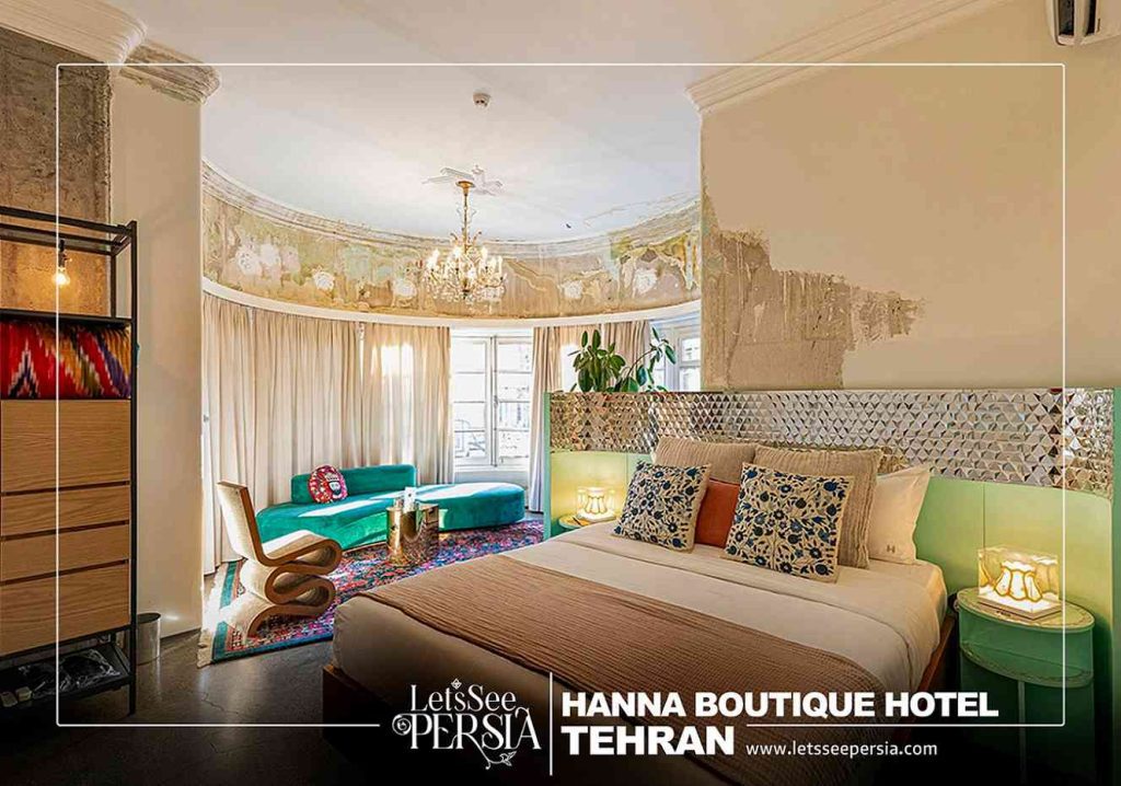 lolagar queen room of hanna boutique hotel tehran