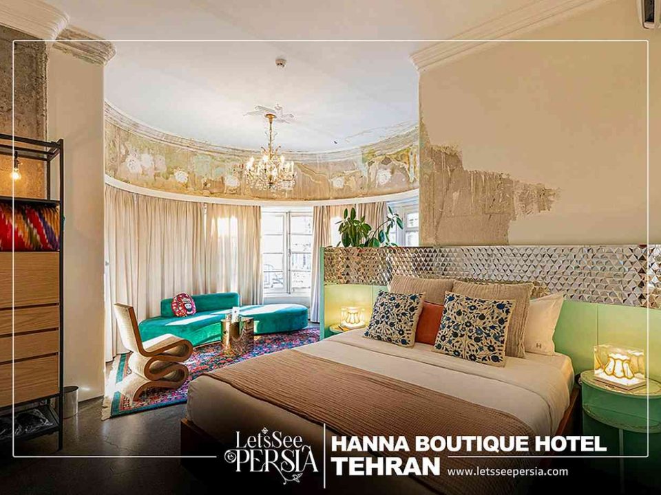 lolagar queen room of hanna boutique hotel tehran