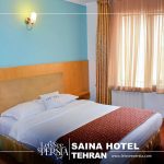 double room of saina hotel tehran