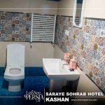 rest room of saraye sohrab sepehri hotel kashan