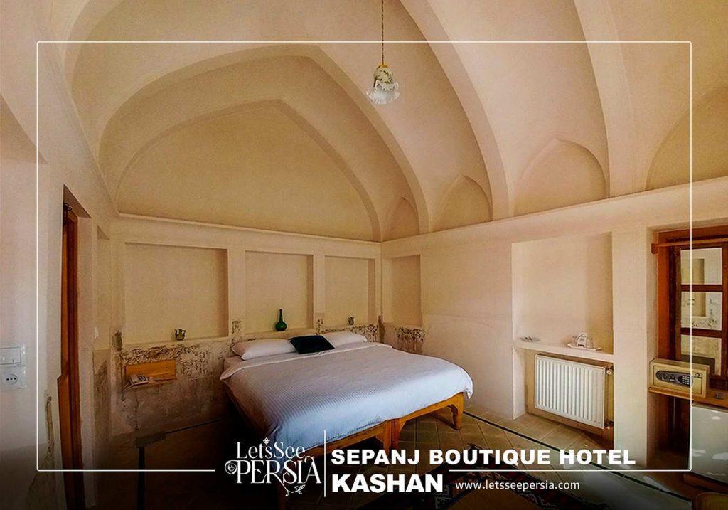 double room of sepanj boutique hotel kashan