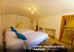 triple room of sepanj boutique hotel kashan